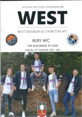 West Didsbury v Bury AFC