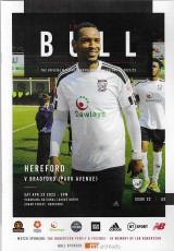 Hereford FC v Bradford Park Avenue