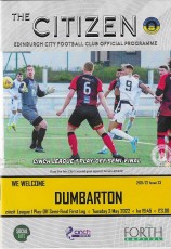 Edinburgh City v Dumbarton