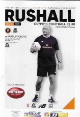 Rushall Olympic v Farsley Celtic