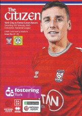 York City v Forest Green Rovers