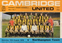 Cambridge United v Northampton Town