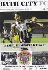Bath City v Hemel Hempstead Town