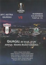 Astra Giurgiu v Inverness CT