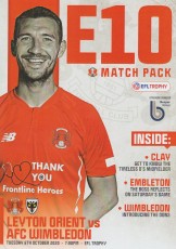 Leyton Orient v AFC Wimbledon
