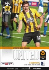 Cambridge United v Barrow