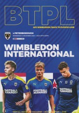 AFC Wimbledon v Peterborough United