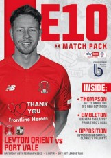 Leyton Orient v Port Vale