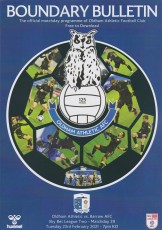 Oldham Athletic v Barrow