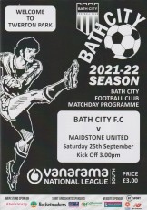 Bath City v Maidstone United