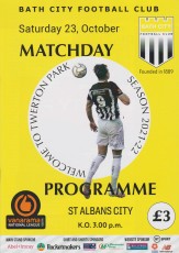 Bath City v St Albans City