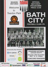 Bath City v Concord Rangers