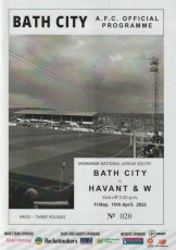 Bath City v Havant & Waterlooville