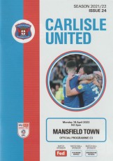 Carlisle United v Mansfield Town