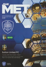 Metropolitan Police v Sutton United