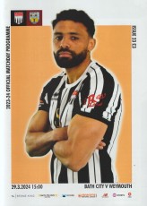 Bath City v Weymouth