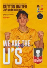 Sutton United v Spennymoor Town