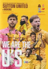 Sutton United v Woking