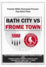 Bath City v Frome Town