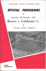 Doncaster Rovers v Colchester United
