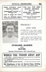 Stirling Albion v Clyde