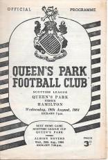Queens Park v Hamilton Academical