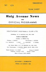 Southport v Dumbarton