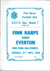 Finn Harps v Everton