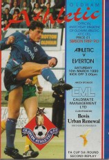 Oldham Athletic v Everton