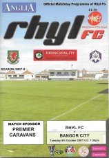 Rhyl v Bangor City