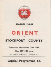 Leyton Orient v Stockport County