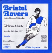 Bristol Rovers v Oldham Athletic