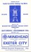 Minehead v Exeter City