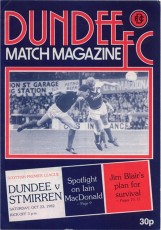 Dundee v St Mirren