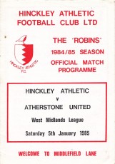 Hinckley Athletic v Atherstone United