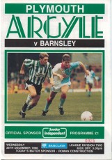 Plymouth Argyle v Barnsley