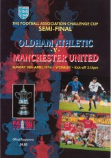 Oldham Athletic v Manchester United