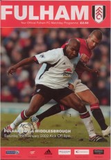 Fulham v Middlesbrough