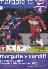 Margate v Cardiff City