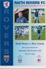 Raith Rovers v Ross County