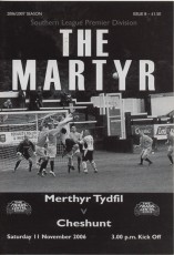 Merthyr Tydfil v Cheshunt
