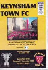 Keynsham Town v Clevedon Town