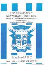 Minehead v Keynsham Town Res