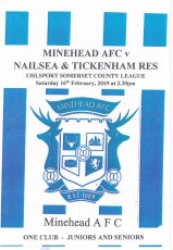 Minehead v Nailsea & Tickenham Res