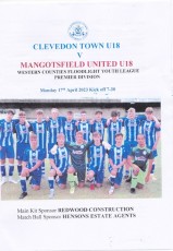 Clevedon Town v Mangotsfield United