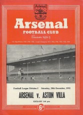 Arsenal v Aston Villa