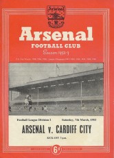 Arsenal v Cardiff City