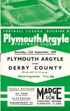 Plymouth Argyle v Derby County