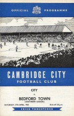 Cambridge City v Bedford Town