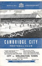 Cambridge City v Wellington Town
